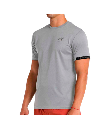 Bullpadel USEME Gray Light Neck T-shirt 2024