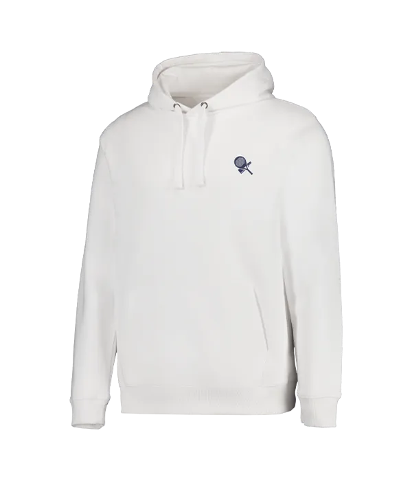 Sudadera Padel Team Gourmet Unisex Blanca