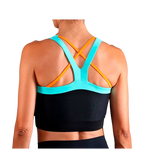 Top Endless raccolto Nero/Acqua 2025