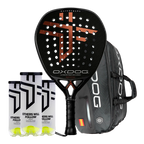 Pack Raquette Oxdog Ultimate Tour 2025 + Sac de padel Oxdog FEP Hyper Pro Thermo sac de padel + 3 Tubes de balles Oxdog BOOST+