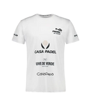 Camiseta Teo Zapata Padel Mi Amor Blanco 2025