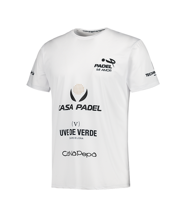 Teo Zapata Padel My Love White T-shirt 2024