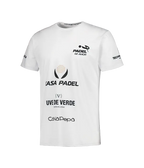 Camiseta Teo Zapata Padel Mi Amor Blanco 2025