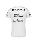 Camiseta Teo Zapata Padel Mi Amor Blanco 2025