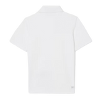 Polo Lacoste Ultra Dry Blanco Junior