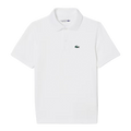 Polo Lacoste Ultra Dry Blanco Junior