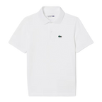 Polo Lacoste Ultra Dry Blanco Junior