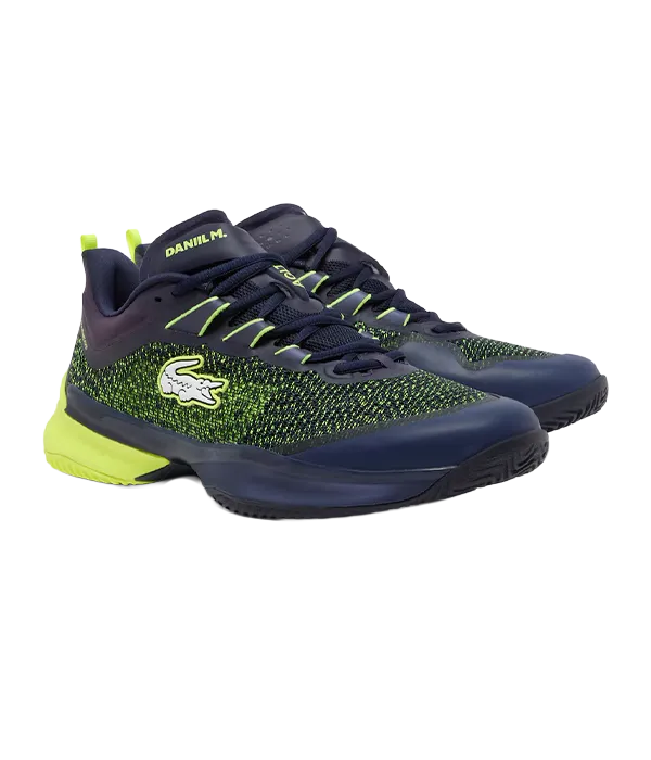 Lacoste Padel Shoes AG-LT23 Ultra CC Navy Yellow 2025