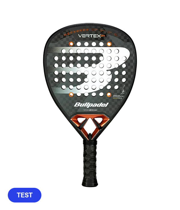 Pala de TEST Bullpadel Vertex 04 2025 Juan Tello