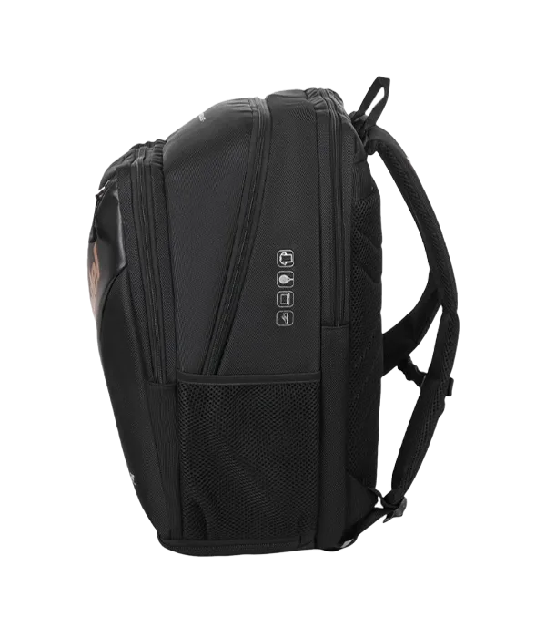 Mochila Bullpadel BPM25007 Vertex Negro 2025 Juan Tello