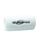 Muñequera Larga We Speak Padel  Blanca