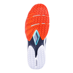 Sapatilhas de padel Babolat Jet Premura 3 Branco/Orange 2026 J. Lebron