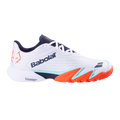 Sapatilhas de padel Babolat Jet Premura 3 Branco/Orange 2026 J. Lebron