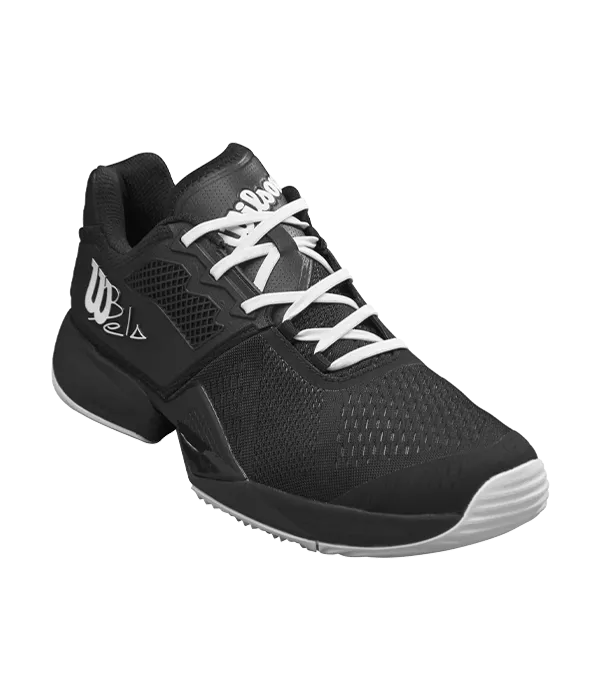 Sapatilhas de padel Wilson Bela Tour Black/Black/Branco 2025