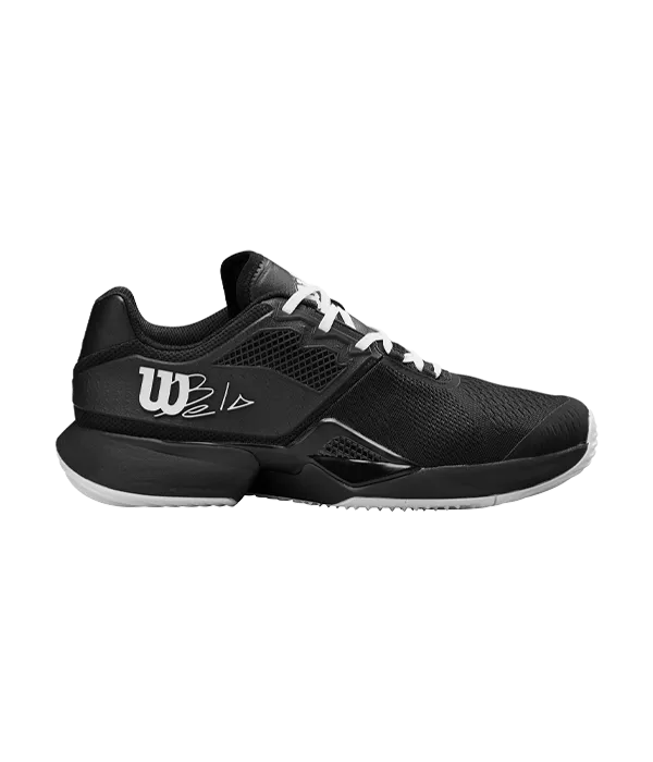 Sapatilhas de padel Wilson Bela Tour Black/Black/Branco 2025