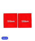 Short Wristbands Wilson Red 2025 (x2)