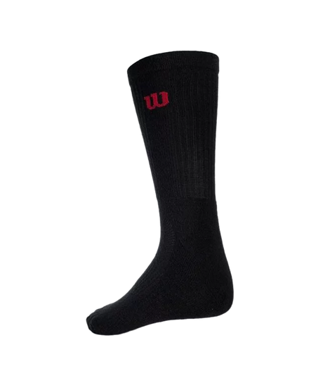 Calcetines Wilson Crew Socks (x3) Negros