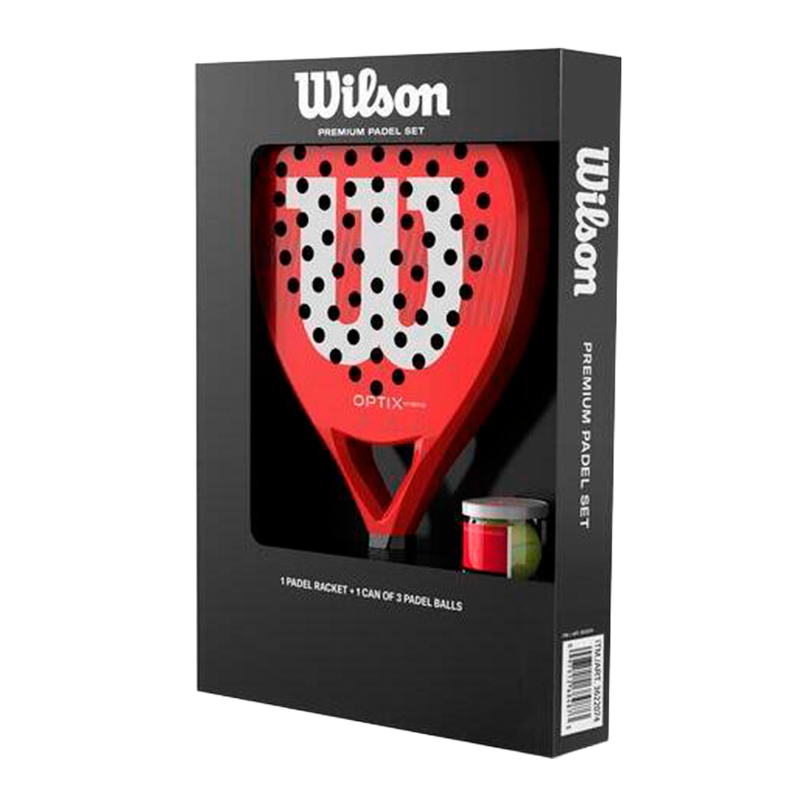 Pala Wilson Optix Padel Kit