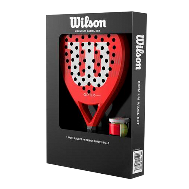 Racket Wilson Optix Padel Kit
