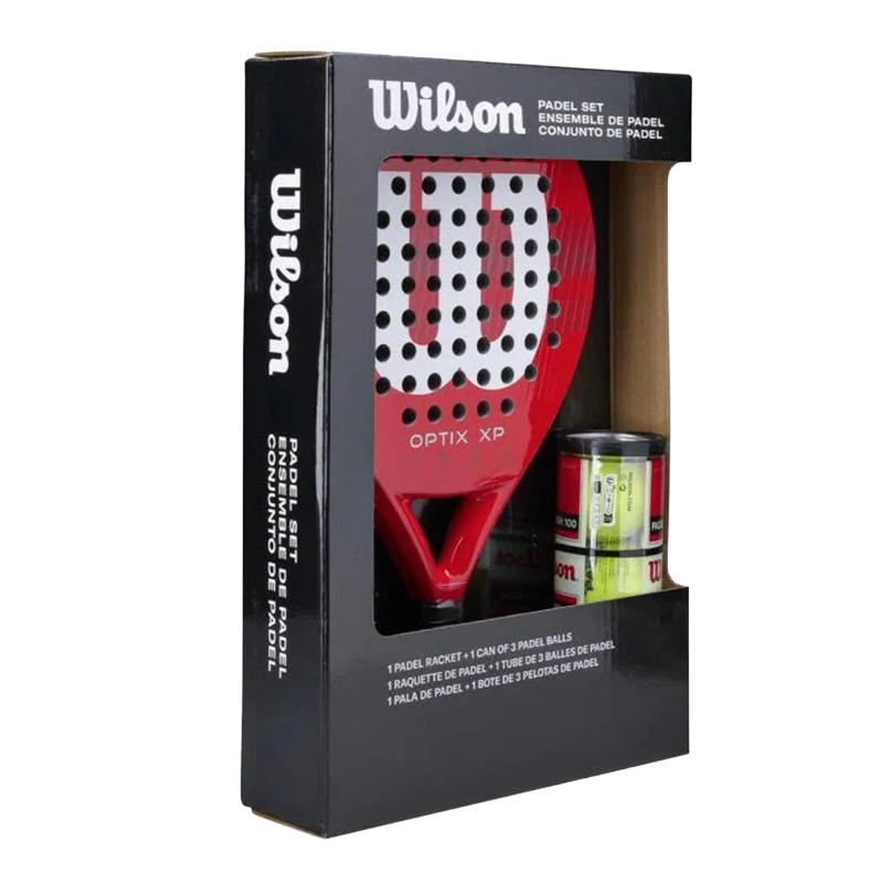 Racket Wilson Optix Padel Kit
