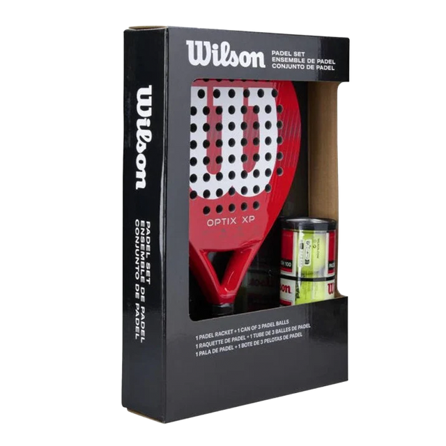 Racket Wilson Optix Padel Kit