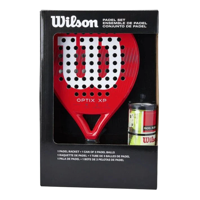 Racket Wilson Optix Padel Kit