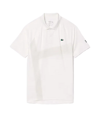 Polo Lacoste Novak Djokovic White 2025