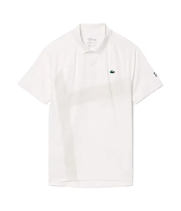 Polo Lacoste Novak Djokovic Blanco 2025