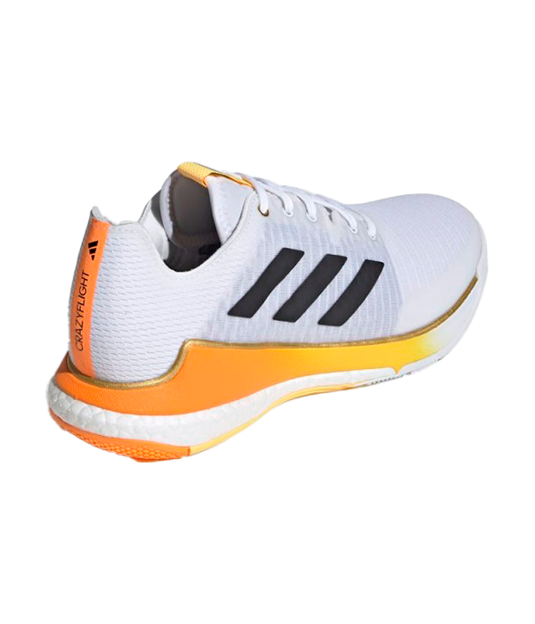 Adidas Crazyflight Weiß/Orange 2024 Schuhe