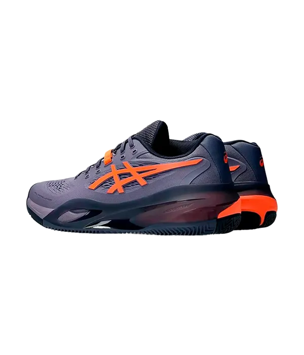 Zapatillas Asics Gel-Resolution X Clay Greyish Purple/Nova Orange 2025