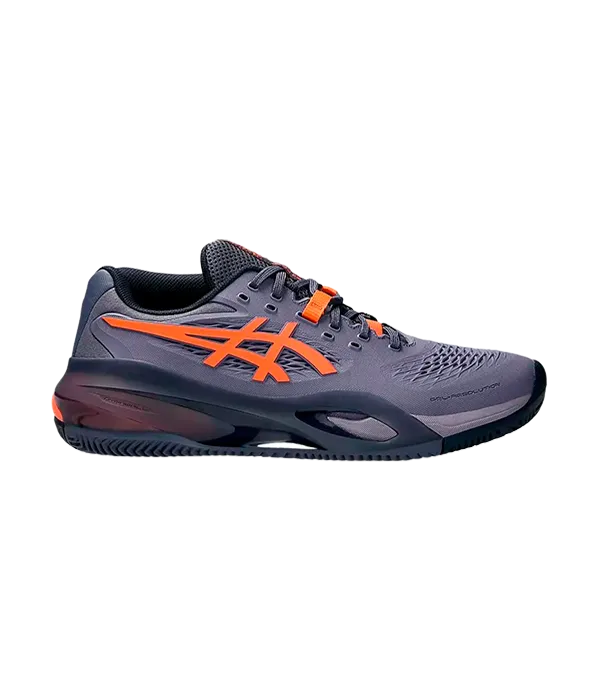 Zapatillas Asics Gel-Resolution X Clay Greyish Purple/Nova Orange 2025