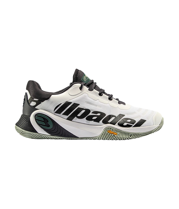 Zapatilla Bullpadel Vertex Vibram 24V Blanco/Verde 2024