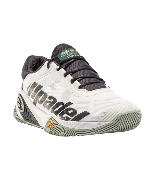 Zapatilla Bullpadel Vertex Vibram 24V Blanco/Verde 2024