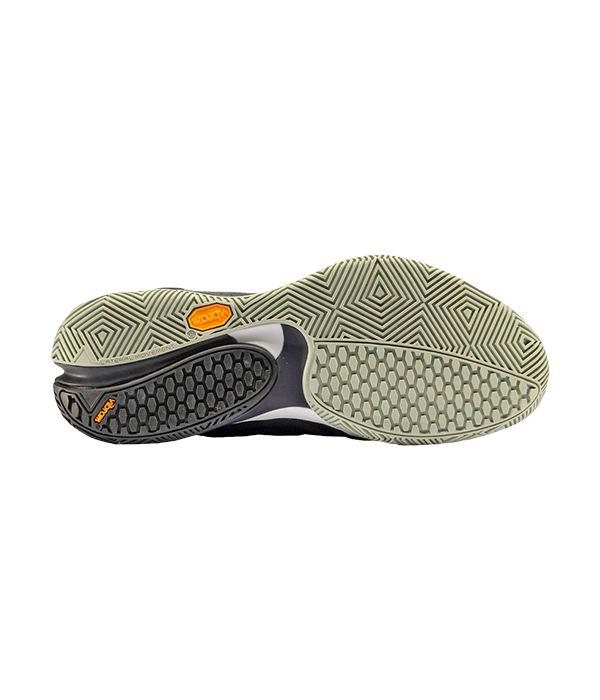 Zapatilla Bullpadel Vertex Vibram 24V Blanco/Verde 2024