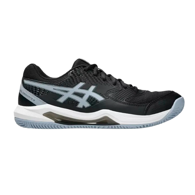 Asics Padelschuhe Gel-Dedicate 8 Clay Black/Graublau 2026