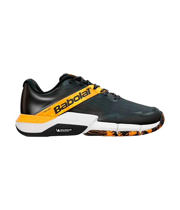 Zapatillas Babolat Movea 2 Black/Saffron 2025