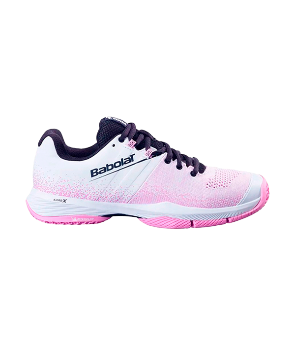 Babolat Sense Women White/Flilac Schuhe