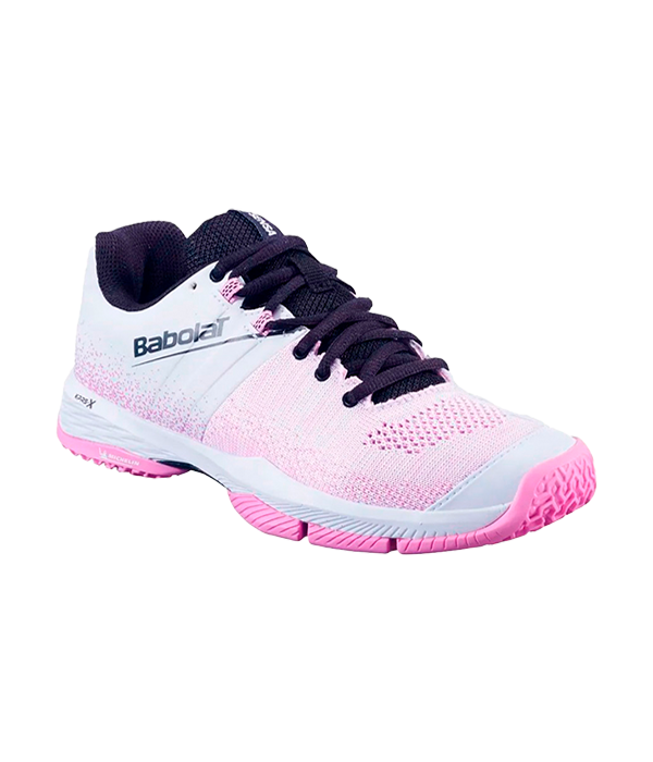 Babolat Sense Women White/Flilac Schuhe