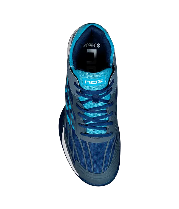 Sapatilhas de padel Nox AT10 Pedra Lux/Azul Bonnie