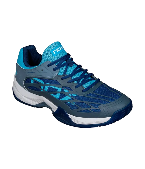Sapatilhas de padel Nox AT10 Pedra Lux/Azul Bonnie