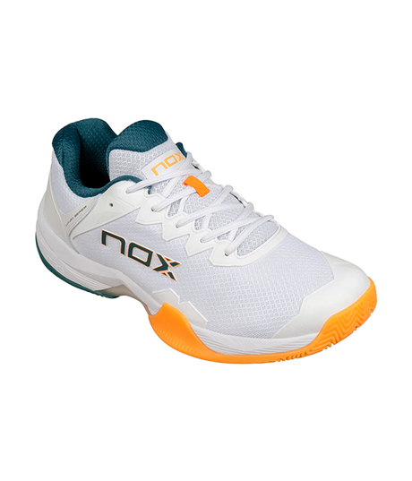 Zapatillas NOX ML10 HEXA Blanco/Albaricoque 2024