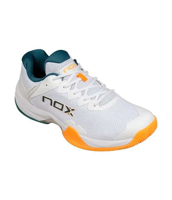 Sapatilhas de padel Nox ML10 Hexa Branco/Damasco