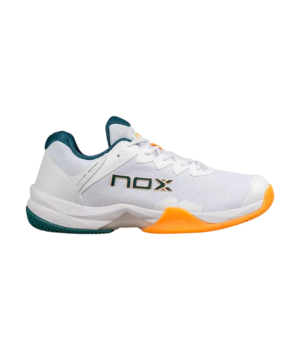 Sapatilhas de padel Nox ML10 Hexa Branco/Damasco