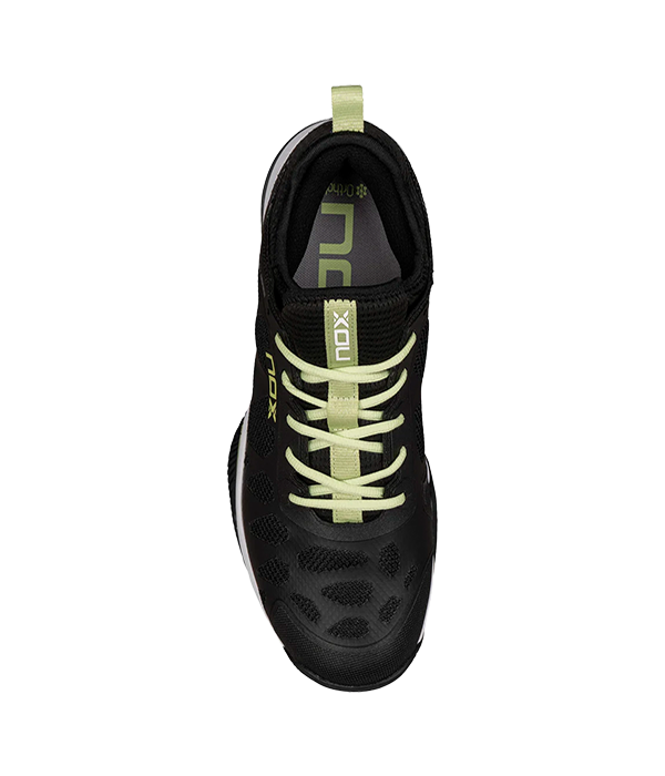 Nox NERBO Black/Soft Lime 2024 Padel Shoes