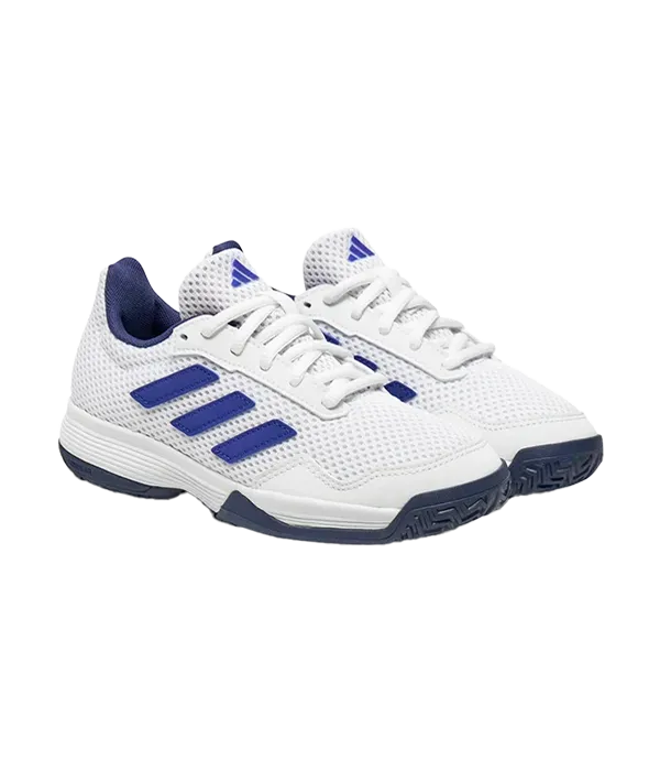 Adidas Padel Shoes Gamespec Kids White/Blue 2025