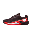 Zapatillas Wilson Rush Pro 4.5 Clay Black/Infrared/White 2025