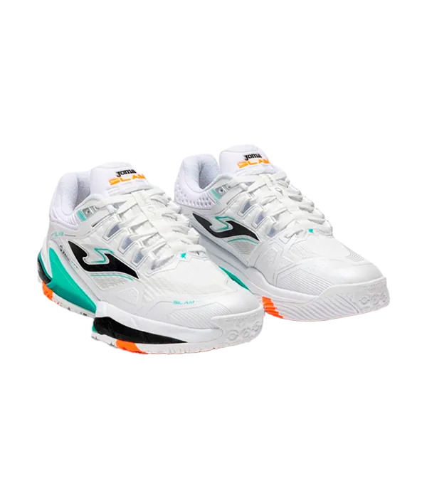 Zapatillas Joma Slam Men 2502 White/Turquoise 2025