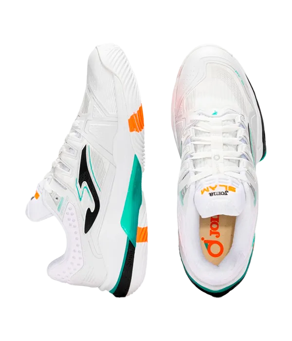 Zapatillas Joma Slam Men 2502 White/Turquoise 2025