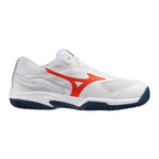 Sapatilhas de padel Mizuno Break Shot CC Branco/ Laranja 2026