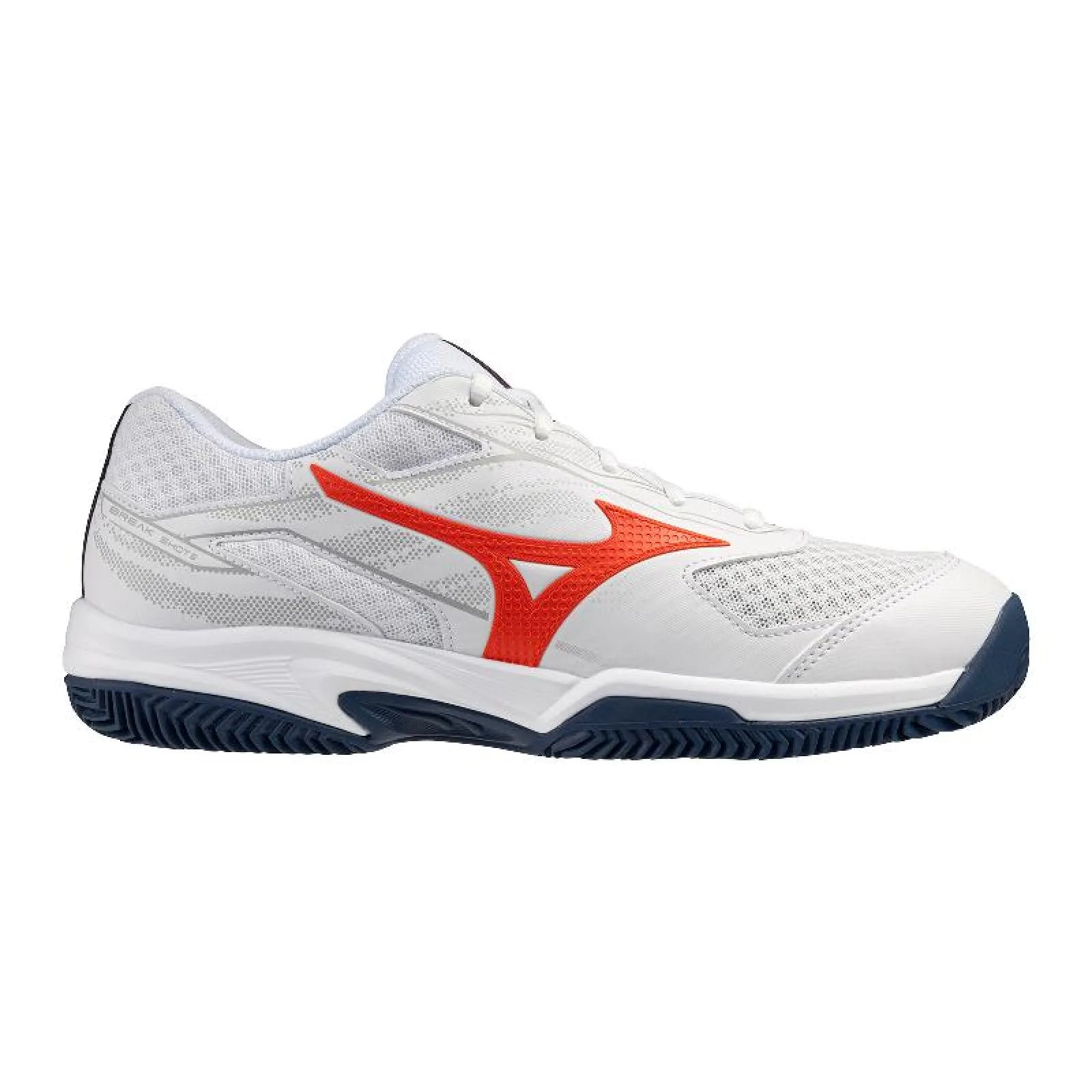 Sapatilhas de padel Mizuno Break Shot CC Branco/ Laranja 2026